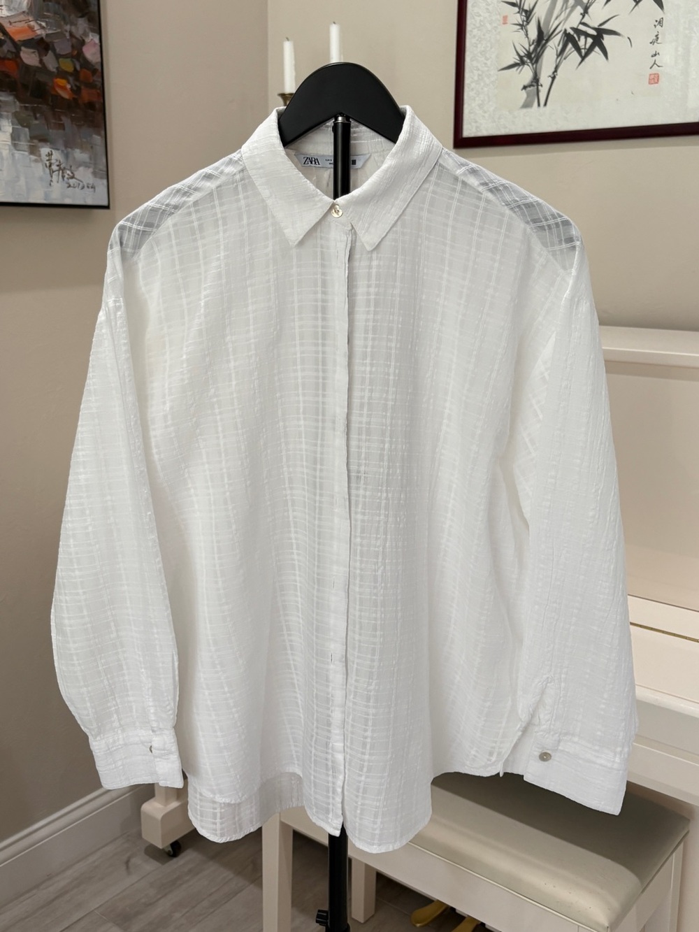 ZARA oversized shirt